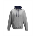 Picture of Adult 80/20 Midweight Varsity Contrast Hooded Sweatshirt