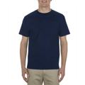 Picture of Adult 5.1 oz., 100% Soft Spun Cotton Pocket T-Shirt