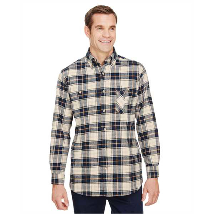 Picture of Men's Tall Yarn-Dyed Flannel Shirt