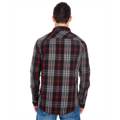 Picture of Men's Long-Sleeve Plaid Pattern Woven Shirt