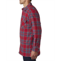 Picture of Men's Tall Flannel Shirt Jacket with Quilt Lining