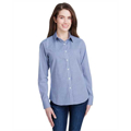 Picture of Ladies' Microcheck Gingham Long-Sleeve Cotton Shirt