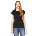 Picture of Ladies' Sheer Mini Rib Short-Sleeve T-Shirt