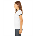 Picture of Ladies' Jersey Short-Sleeve Ringer T-Shirt