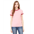 Picture of Ladies' Jersey Short-Sleeve Ringer T-Shirt