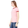 Picture of Ladies' Jersey Short-Sleeve Ringer T-Shirt