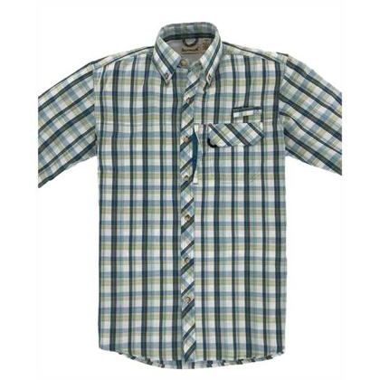 Picture of Men's Tall Sport Utility Short-Sleeve Plaid Shirt