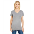 Picture of Ladies' Pigment-Dye Short-Sleeve V-Neck T-Shirt