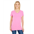 Picture of Ladies' Pigment-Dye Short-Sleeve V-Neck T-Shirt