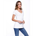 Picture of Ladies' Triblend V-Neck T-Shirt