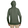 Picture of Ladies' 7 oz. Organic/Recycled Heathered Fleece Full-Zip Hood