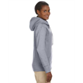 Picture of Ladies' 7 oz. Organic/Recycled Heathered Fleece Full-Zip Hood