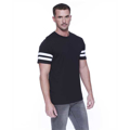 Picture of Men's CVC Stripe Varsity T-Shirt