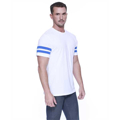 Picture of Men's CVC Stripe Varsity T-Shirt