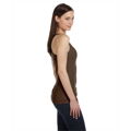 Picture of Ladies' 2x1 Rib Racerback Longer Length Tank