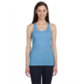 Picture of Ladies' 2x1 Rib Racerback Longer Length Tank