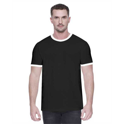 Picture of Men's CVC Ringer T-Shirt