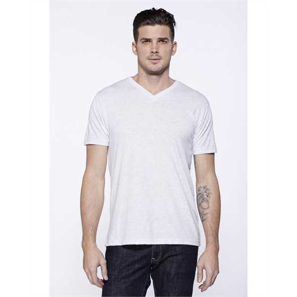 Picture of Men's Triblend V-Neck T-Shirt