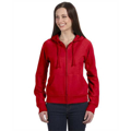 Picture of Ladies' Fleece Full-Zip Raglan Hoodie