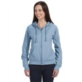 Picture of Ladies' Fleece Full-Zip Raglan Hoodie