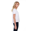 Picture of Ladies' 3.5 oz., 100% Cotton Boxy High Low T-Shirt