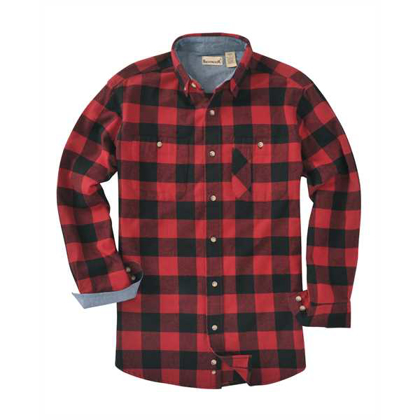 Picture of Men's Tall Yarn-Dyed Long-Sleeve Brushed Flannel