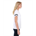 Picture of Ladies' 4.3 oz., CVC Striped Varsity T-Shirt