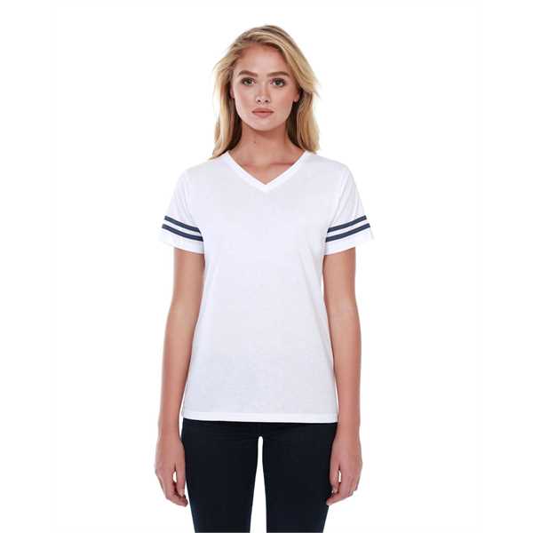 WHITE/ NAVY HTHR