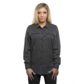 Picture of Ladies' Solid Flannel Shirt