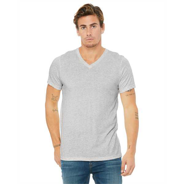 Picture of Unisex Triblend V-Neck T-Shirt