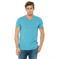 Picture of Unisex Triblend V-Neck T-Shirt