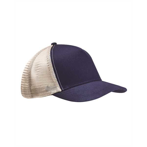 Picture of Recycled Semi-Curve 5-Panel Trucker