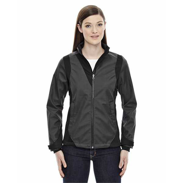 Picture of Ladies' Commute Three-Layer Light Bonded Two-Tone Soft Shell Jacket with Heat Reflect Technology