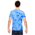Picture of for Team 365 Adult Team Paw Print Tie-Dyed T-Shirt