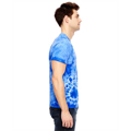 Picture of for Team 365 Adult Team Paw Print Tie-Dyed T-Shirt