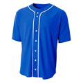 Picture of Shorts Sleeve Full Button Baseball Top