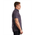 Picture of Men's Peached Poplin Short Sleeve Woven Shirt