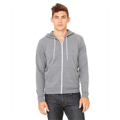Picture of Unisex Poly-Cotton Sponge Fleece Full-Zip Hooded Sweatshirt