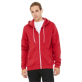 Picture of Unisex Poly-Cotton Sponge Fleece Full-Zip Hooded Sweatshirt