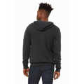 Picture of Unisex Poly-Cotton Sponge Fleece Full-Zip Hooded Sweatshirt