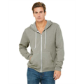 Picture of Unisex Poly-Cotton Sponge Fleece Full-Zip Hooded Sweatshirt