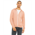 Picture of Unisex Poly-Cotton Sponge Fleece Full-Zip Hooded Sweatshirt