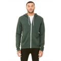 Picture of Unisex Poly-Cotton Sponge Fleece Full-Zip Hooded Sweatshirt