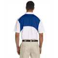 Picture of Men's Back Blocked Micro-Piqué Polo
