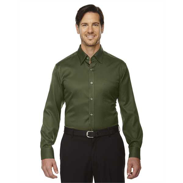 Picture of Men's Legacy Wrinkle-Free Two-Ply 80's Cotton Jacquard Taped Shirt
