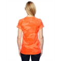 Picture of Ladies' 4.1 oz. Double Dry® V-Neck T-Shirt