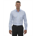 Picture of Men's Wrinkle-Free Two-Ply 80's Cotton Taped Stripe Jacquard Shirt