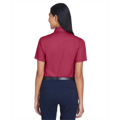 Picture of Ladies' Easy Blend™ Short-Sleeve Twill Shirt with Stain-Release