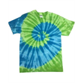 Picture of Youth 5.4 oz., 100% Cotton Islands Tie-Dyed T-Shirt