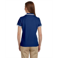 Picture of Ladies' Tipped Performance Plus Piqué Polo